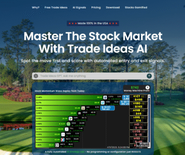 Trade Ideas Homepage