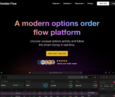 Cheddar Flow Homepage