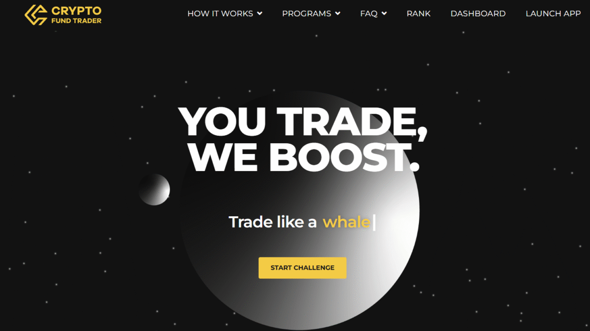 Crypto Fund Trader Homepage