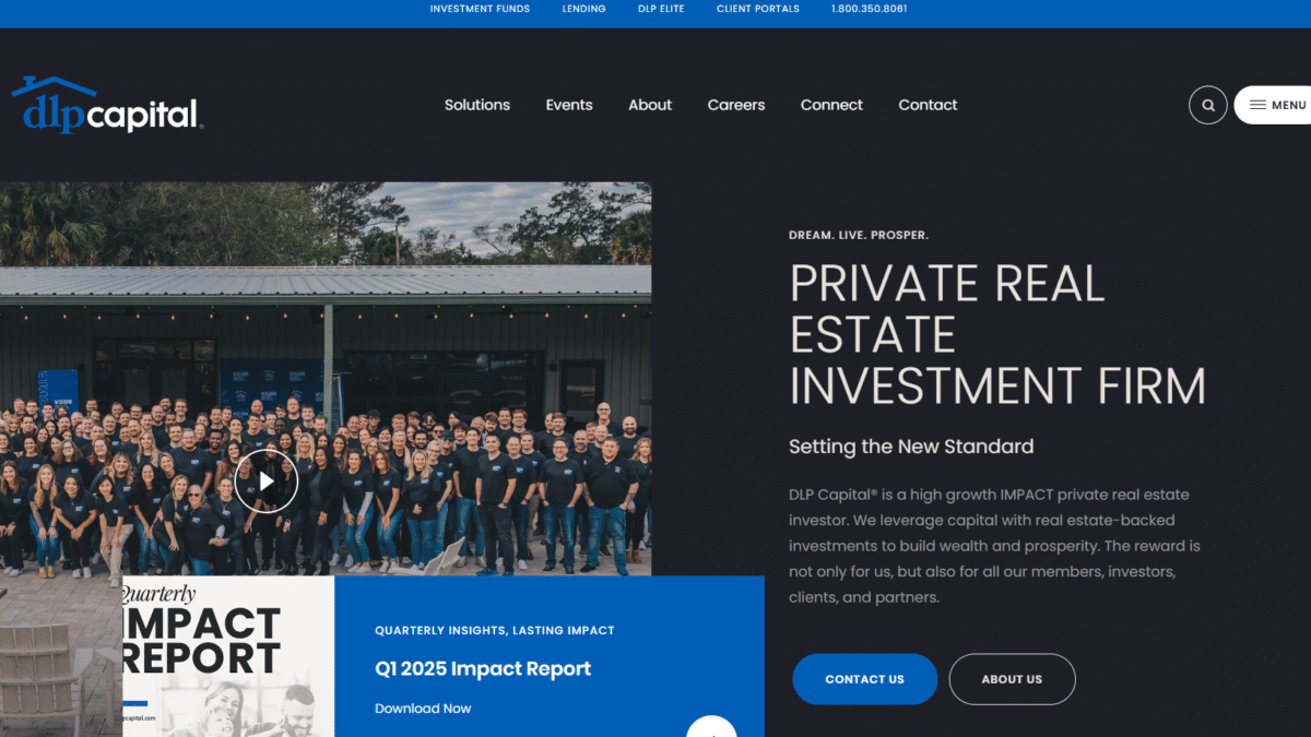 DLP Capital Homepage