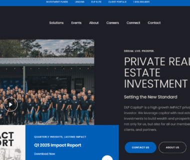 DLP Capital Homepage