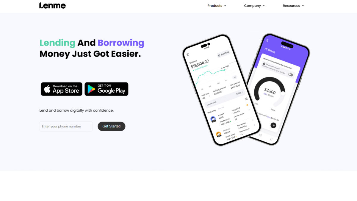 Lenme Homepage