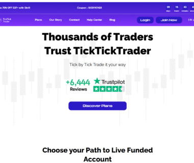 TickTickTrader Homepage