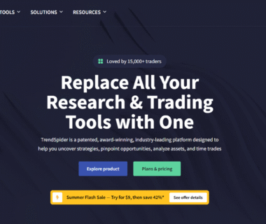 TrendSpider Homepage